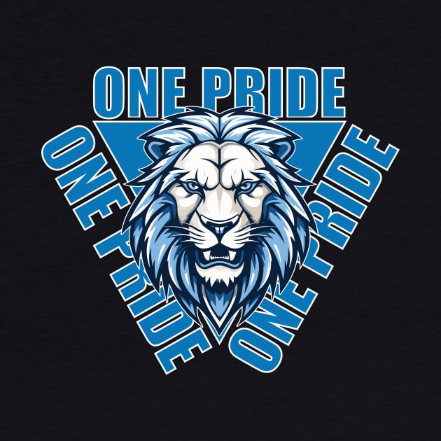 Detroit Lions ONE PRIDE by vectrus